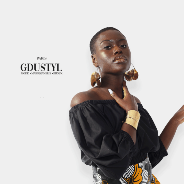 Boucles d'oreilles Fulani "PEAK MILLL" – Image 5