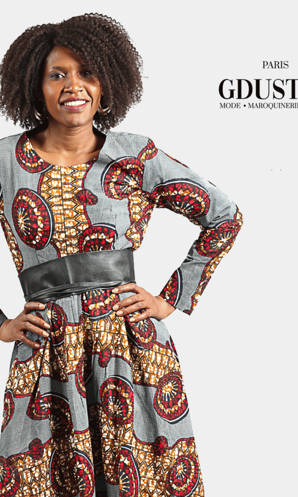 Robe Wax Mi-longue "ALDIANA" – Image 3