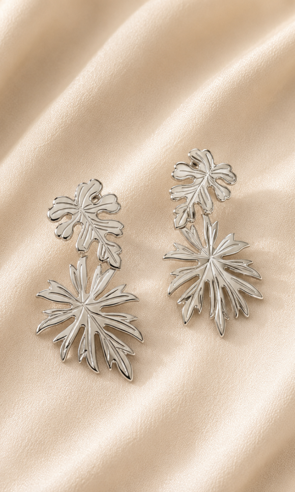 Boucles d'oreilles acier "Lagos"