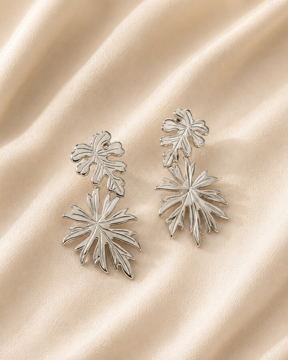 Boucles d'oreilles acier "Lagos"