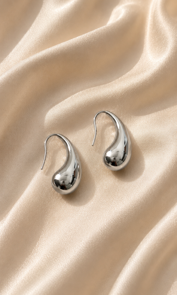 Boucles d'oreilles acier "Nairobi"