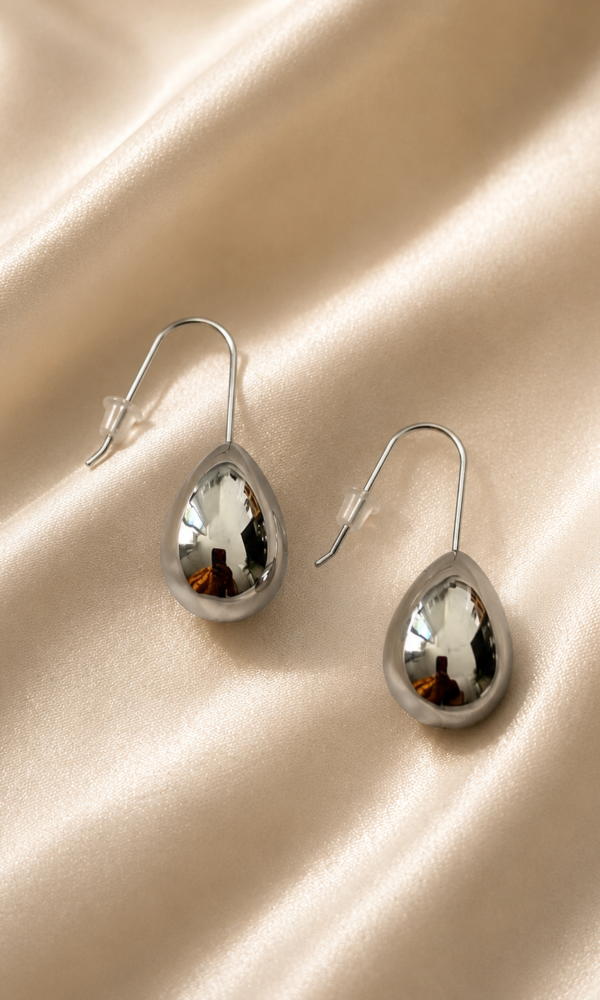 Boucles d'oreilles acier "Bamako"