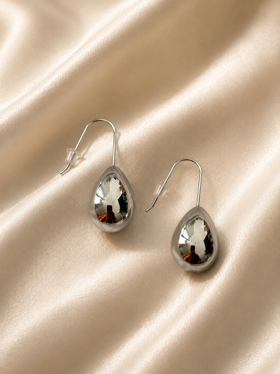 Boucles d'oreilles acier "Bamako"