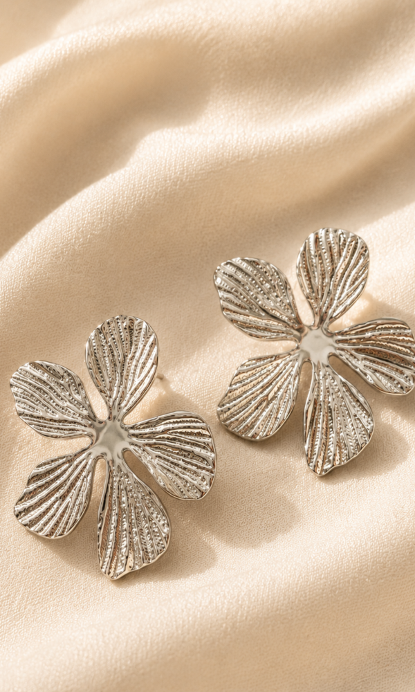 Boucles d'oreilles acier "Galam"
